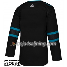 San Jose Sharks tröja Blank Alternate 2018-2019 Adidas Authentic - NHL Tröjor Barn